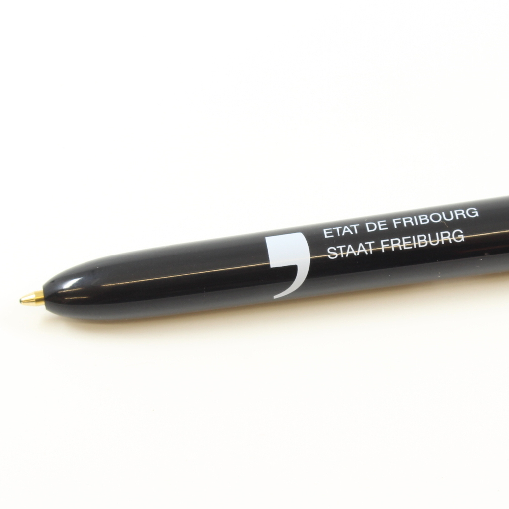 Stylo Bic 4 couleurs  «Etat de Fribourg / Staat Freiburg»