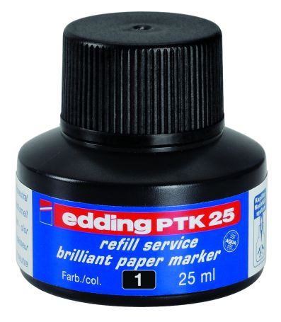 Recharge d'encre edding PTK 25 noir