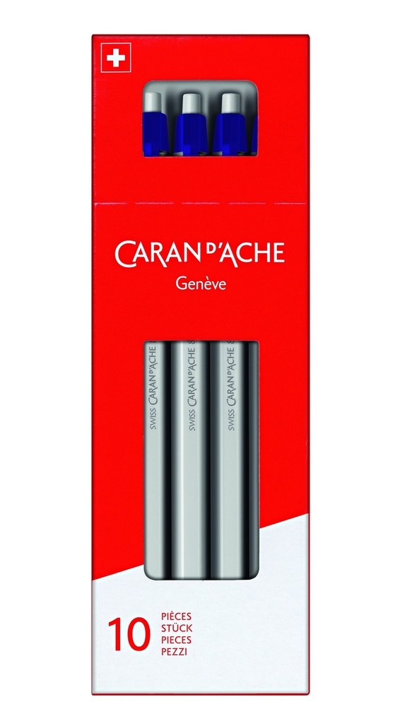 Kugelschreiber Caran d'Ache Nr 825 , 10 Stück