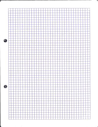 Feuilles de classeur E5 quadrillé 4 mm (100 fles)