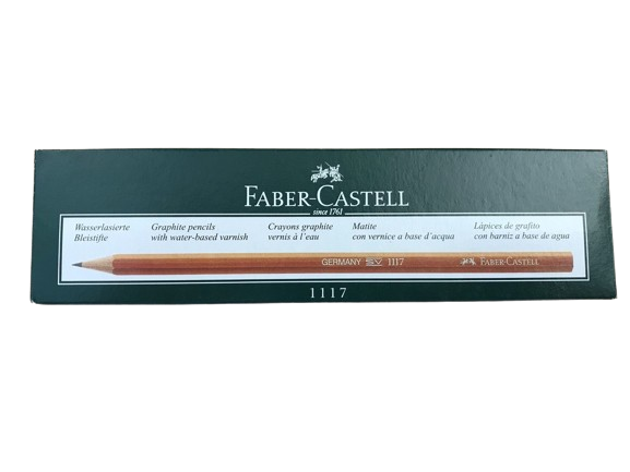 Bleistifte Faber Castell 1117  HB (Sch. zu 12 Stk.)