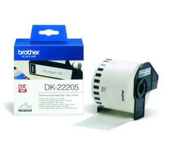 Etiquettes Brother DK-22205 62x30.48mm