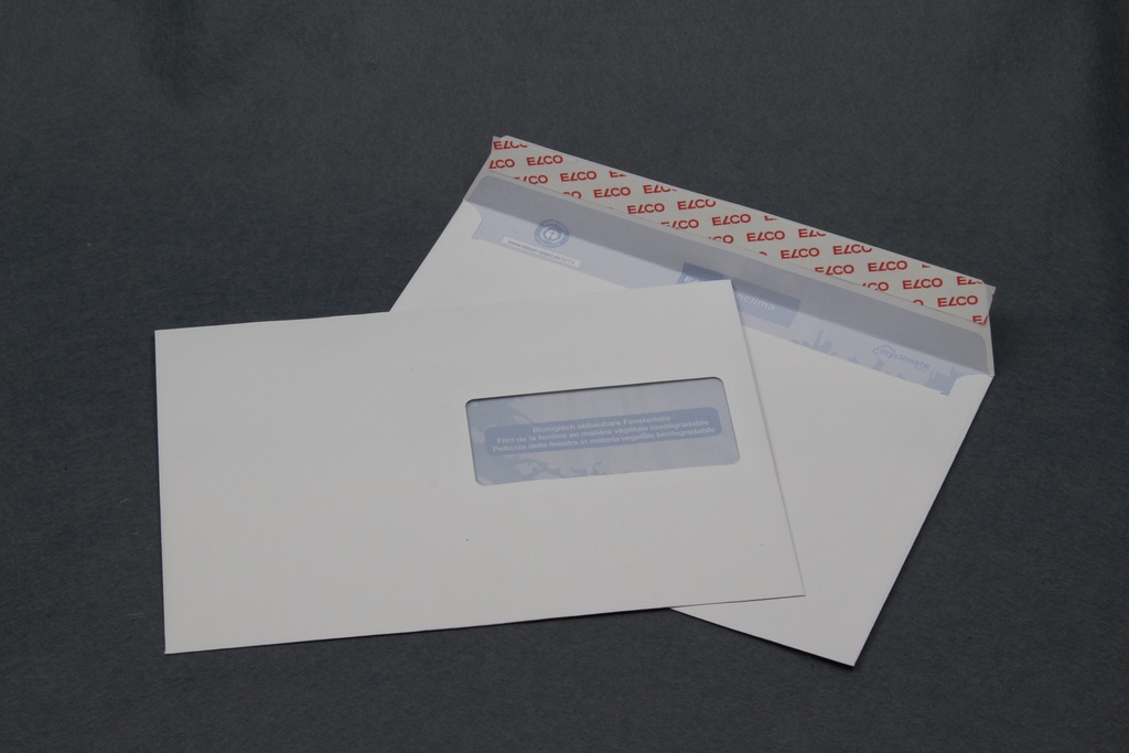 Enveloppes C5, avec fenêtre à droite, blanc, 500 pièces