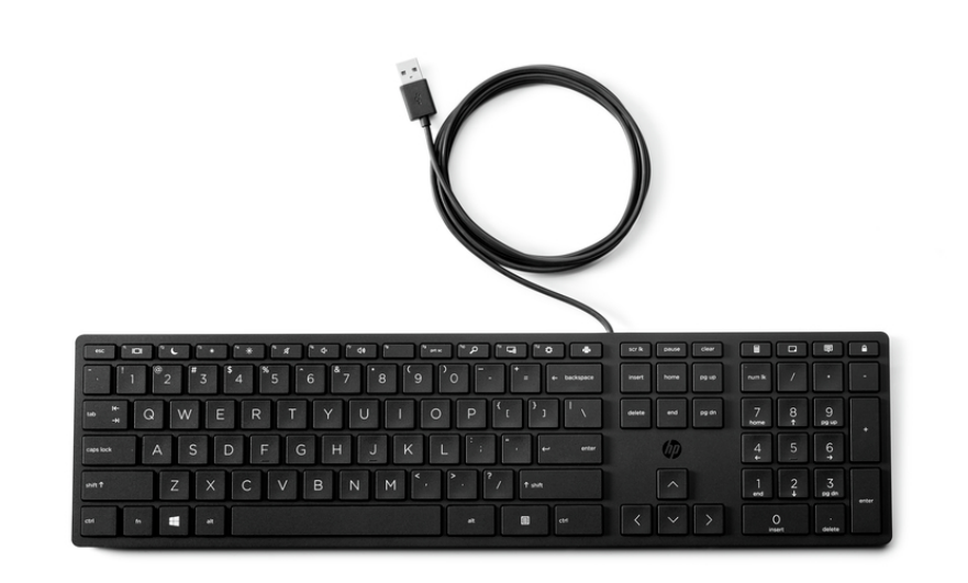 HP 320K-Tastatur für Desktop-PC, kabelgebunden