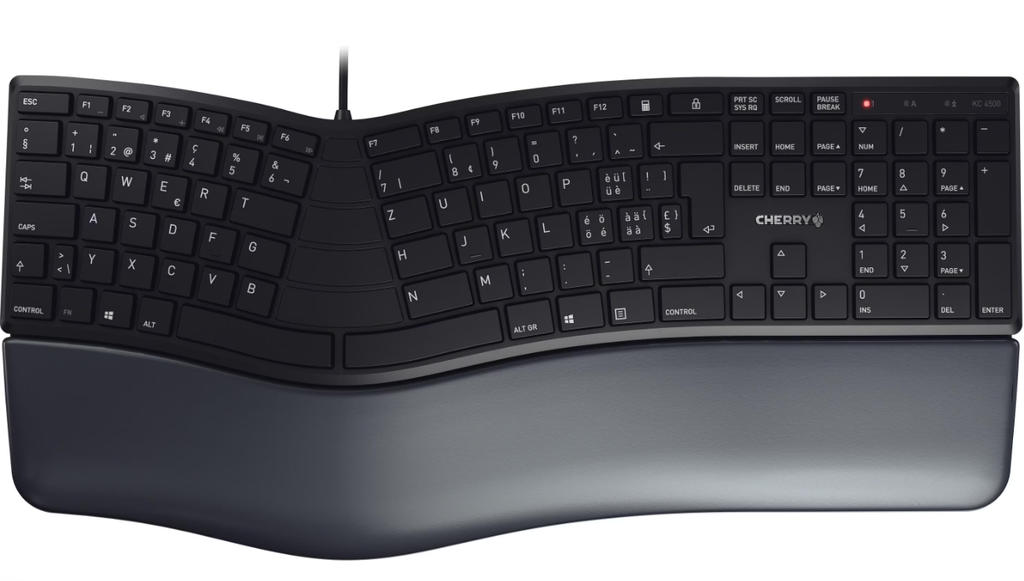 ​​Clavier KC 4500 ERGO CH-Layout Noir