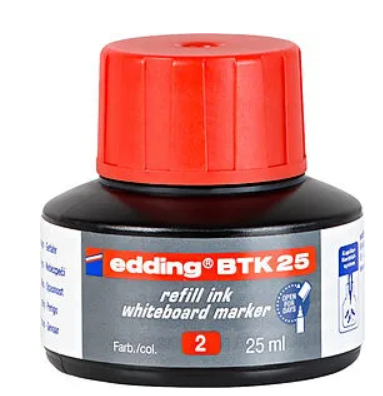 Nachfülltinte edding BT3K 25 rot