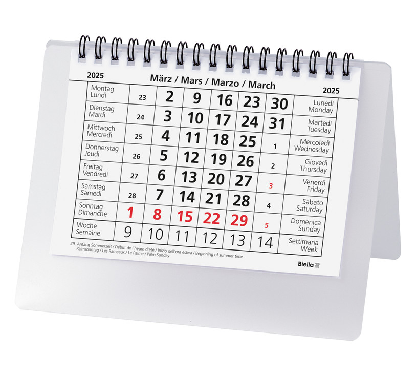 Tischkalender Desktop Basic 2025 