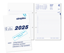 Calendrier SIMPLEX 40231, recharge 2025