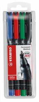 Stabilo OHPen universal medium permanent assortiment