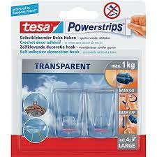 [89.120.84] Powerstrips® tesa 2 selbstklebende Deko-Hake