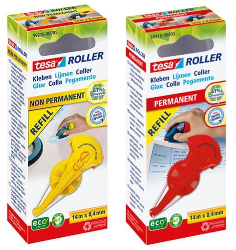 Recharge tesa® pour colle en roller 8.4mm x 14m