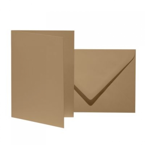 Enveloppes et cartes B6 en couleur (pq de 10 pces)