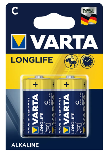 [69.102] Piles LR14 1.5V Varta (pq de 2 pces)