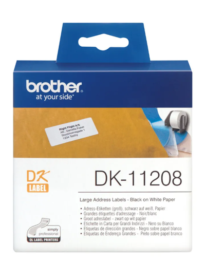 [94.689.1] Etiquettes Brother DK-11208 90x38mm