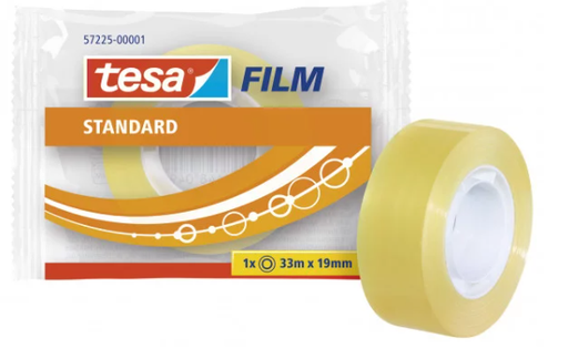 [68.219] Klebeband Tesa Standard transparent 19mm x 33m