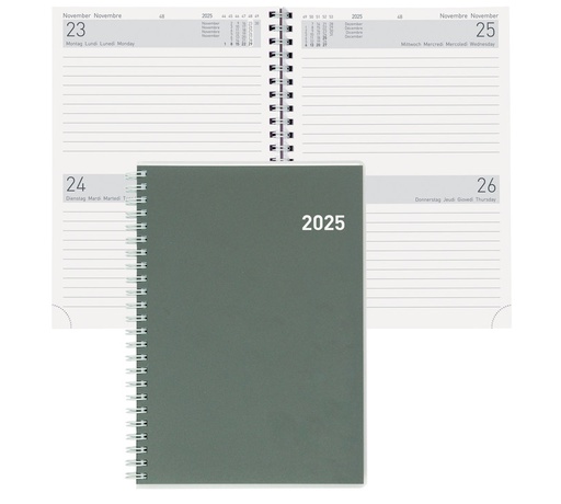 [AG479979] Agenda Bi Jour, Wire-O 2025, Cylar