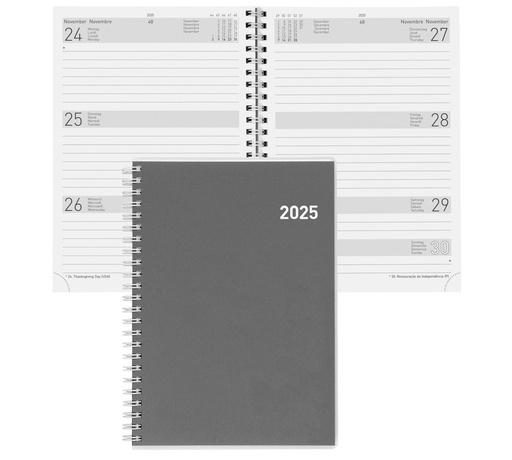 [AG479982] ​Agenda Dispo Term, Wire-O 2025, Cylar