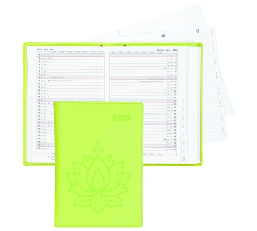 [AG491507] ​Agenda Istanbul Ladyplaner 2025 vert